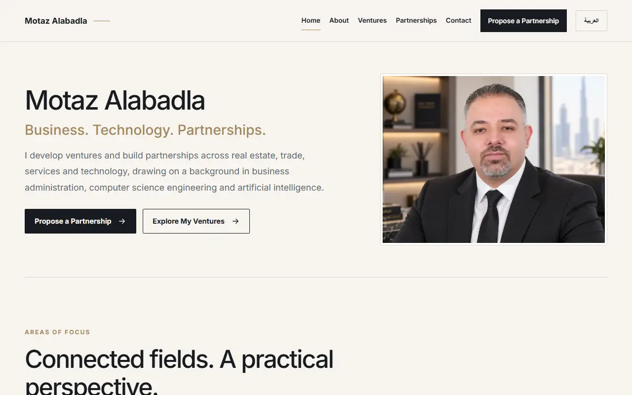 MOTAZ ALABADLA — motazalabadla.com